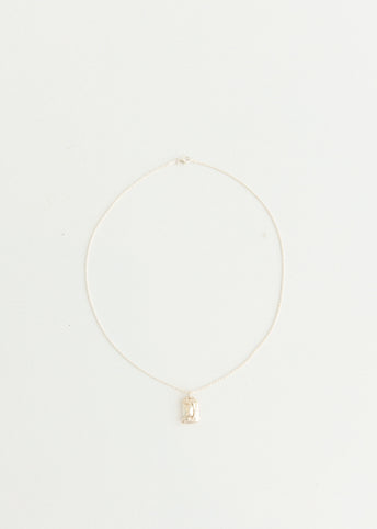 Rose Pendant Impression Necklace