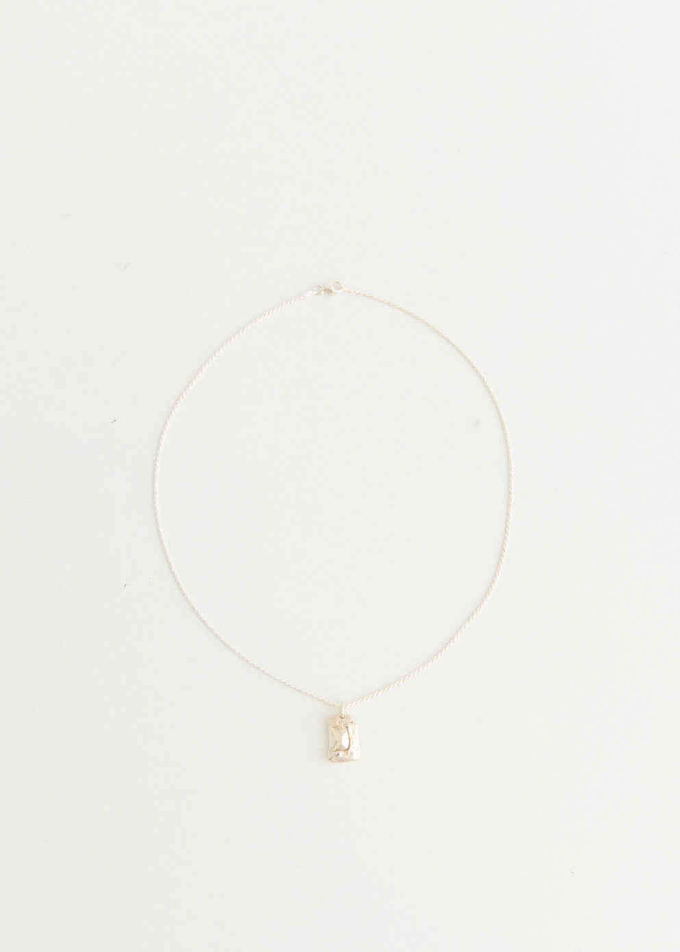 Rose Pendant Impression Necklace