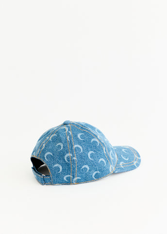 Moon Laser Denim Baseball Cap