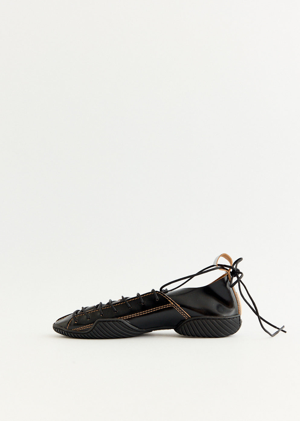 Prudence Black Lace Sneakers