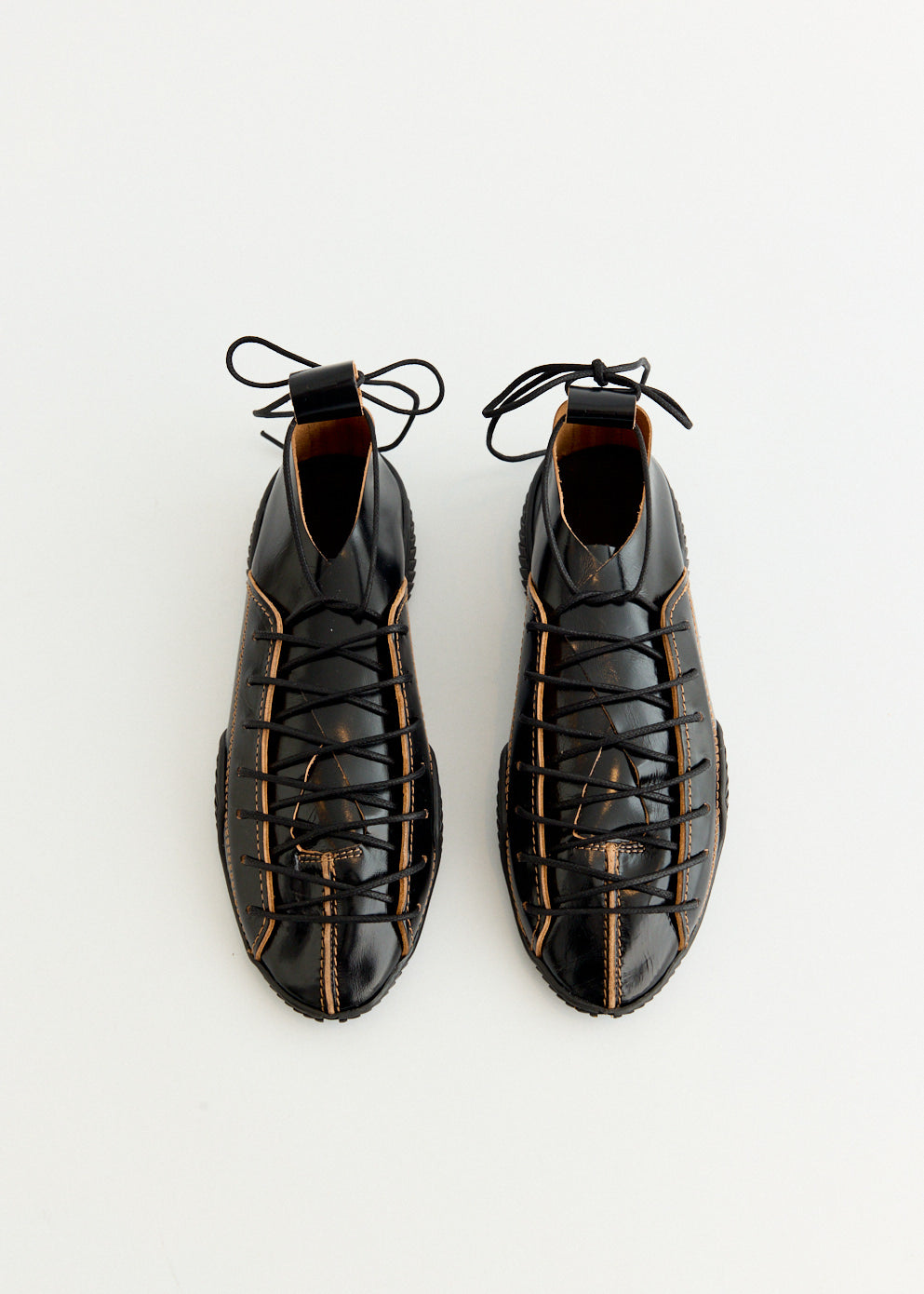 Prudence Black Lace Sneakers