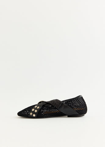 Mesh Ballerinas