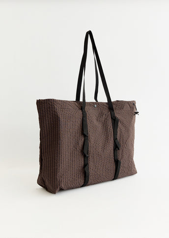 Plaid Climbing Tote Bag