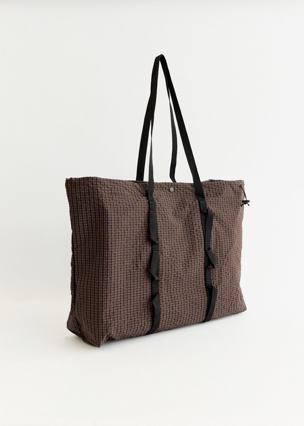 Plaid Climbing Tote Bag