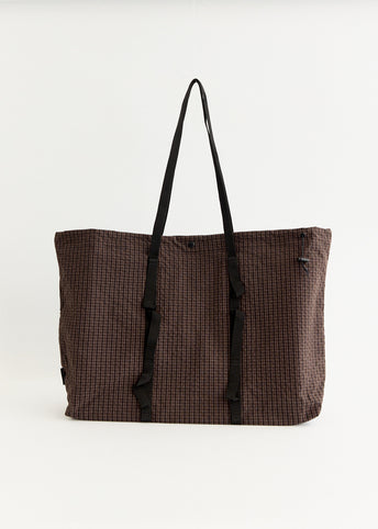 Plaid Climbing Tote Bag