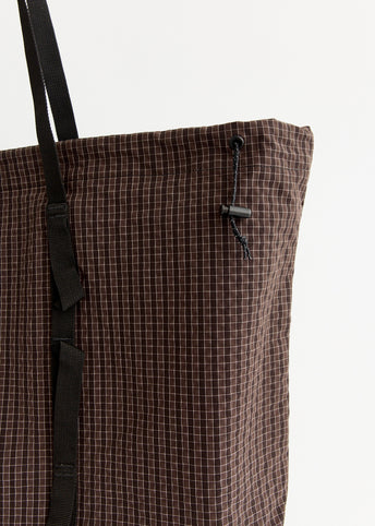 Plaid Climbing Tote Bag