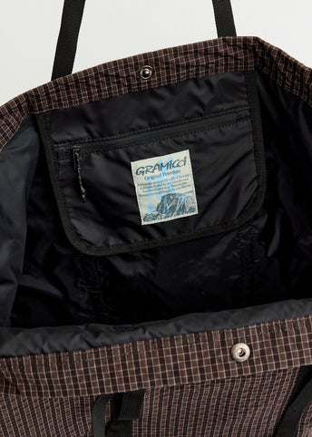Plaid Climbing Tote Bag
