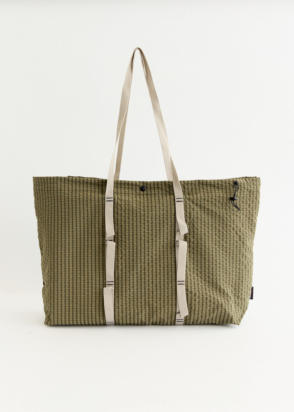 Plaid Climbing Tote Bag