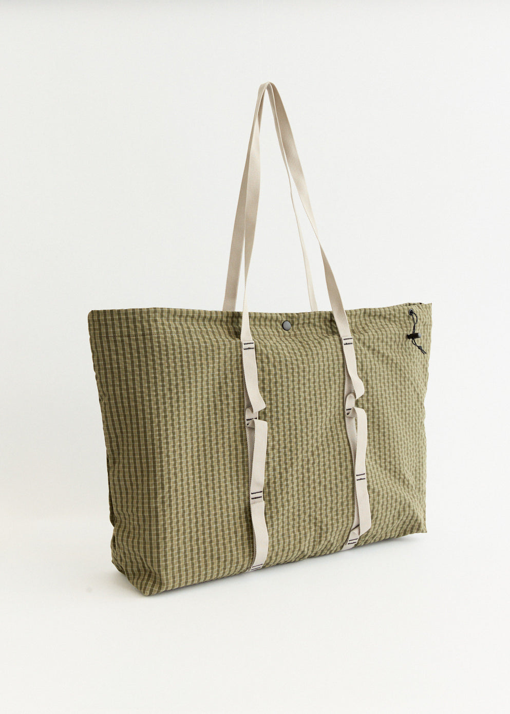 Plaid Climbing Tote Bag