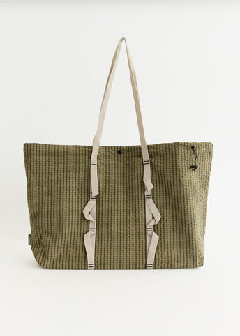 Plaid Climbing Tote Bag