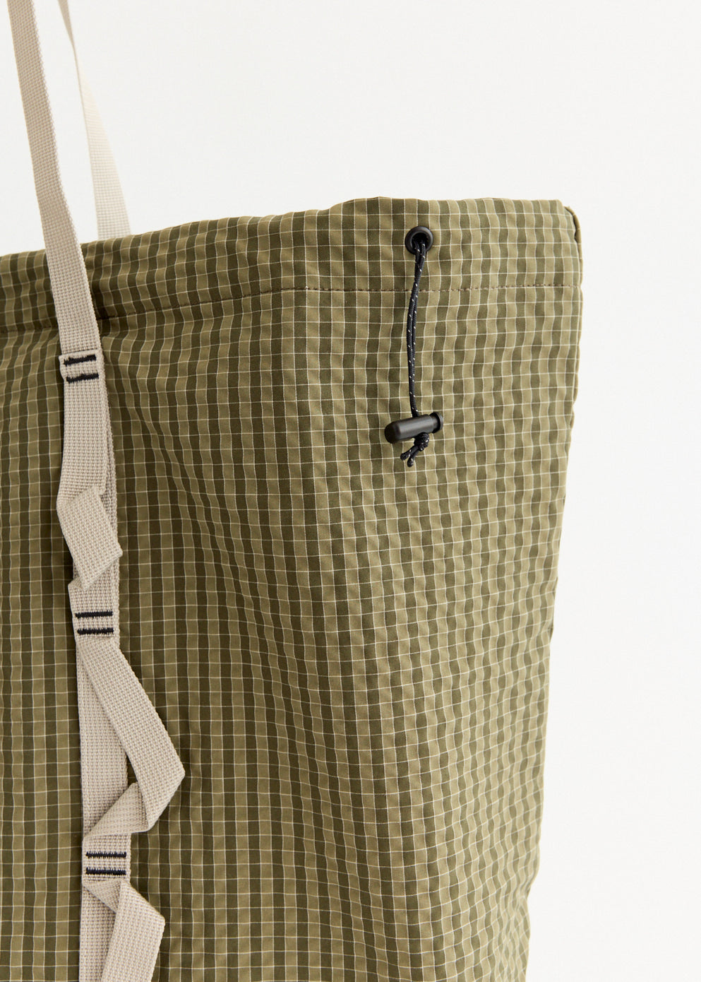 Plaid Climbing Tote Bag