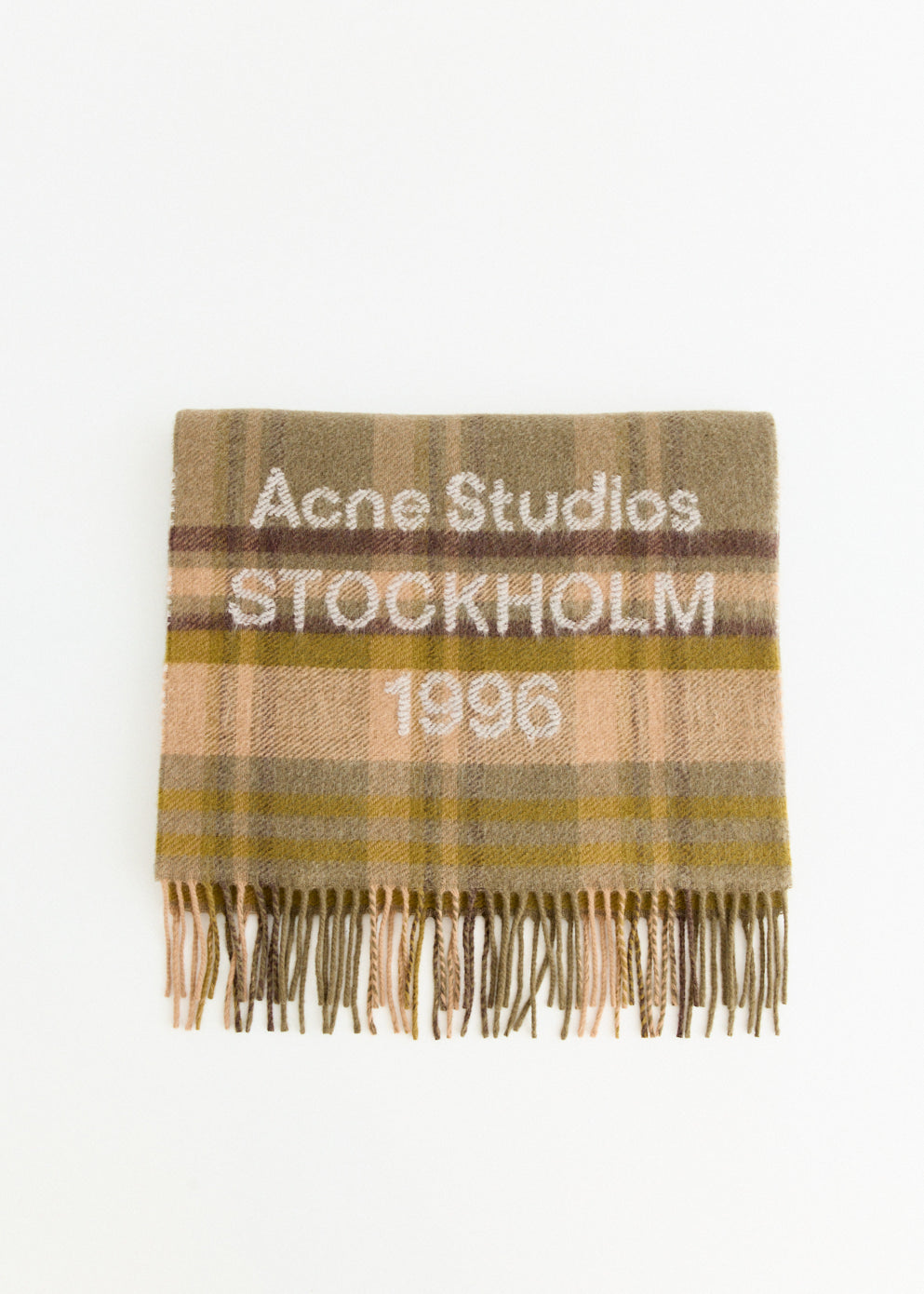 Check Logo Scarf