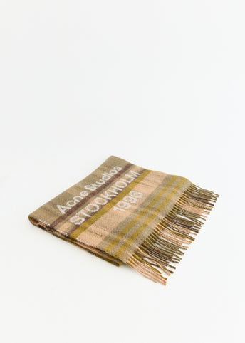 Check Logo Scarf