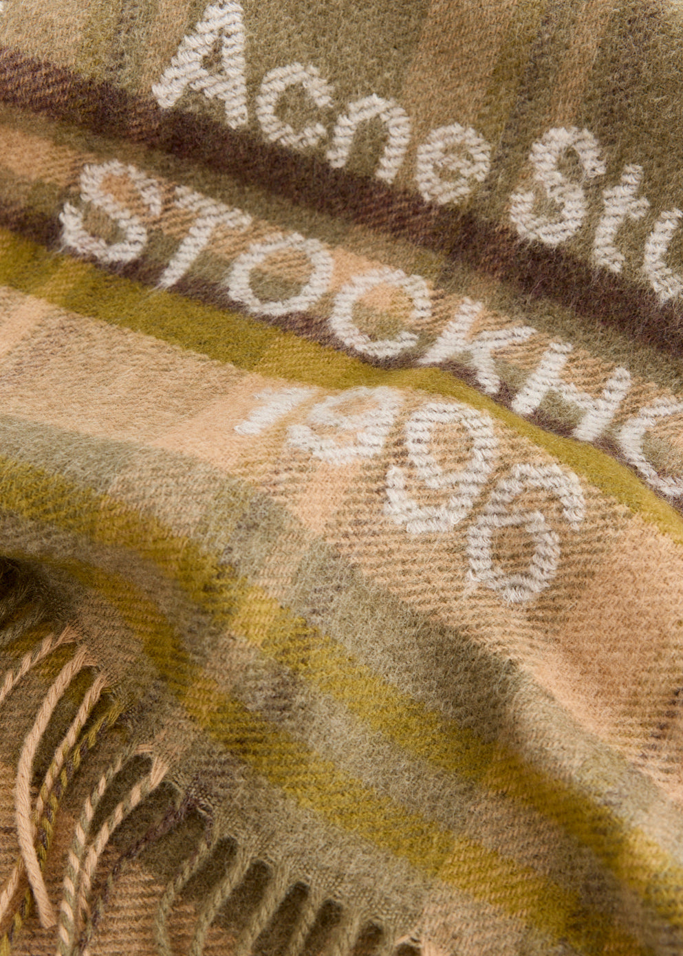 Check Logo Scarf