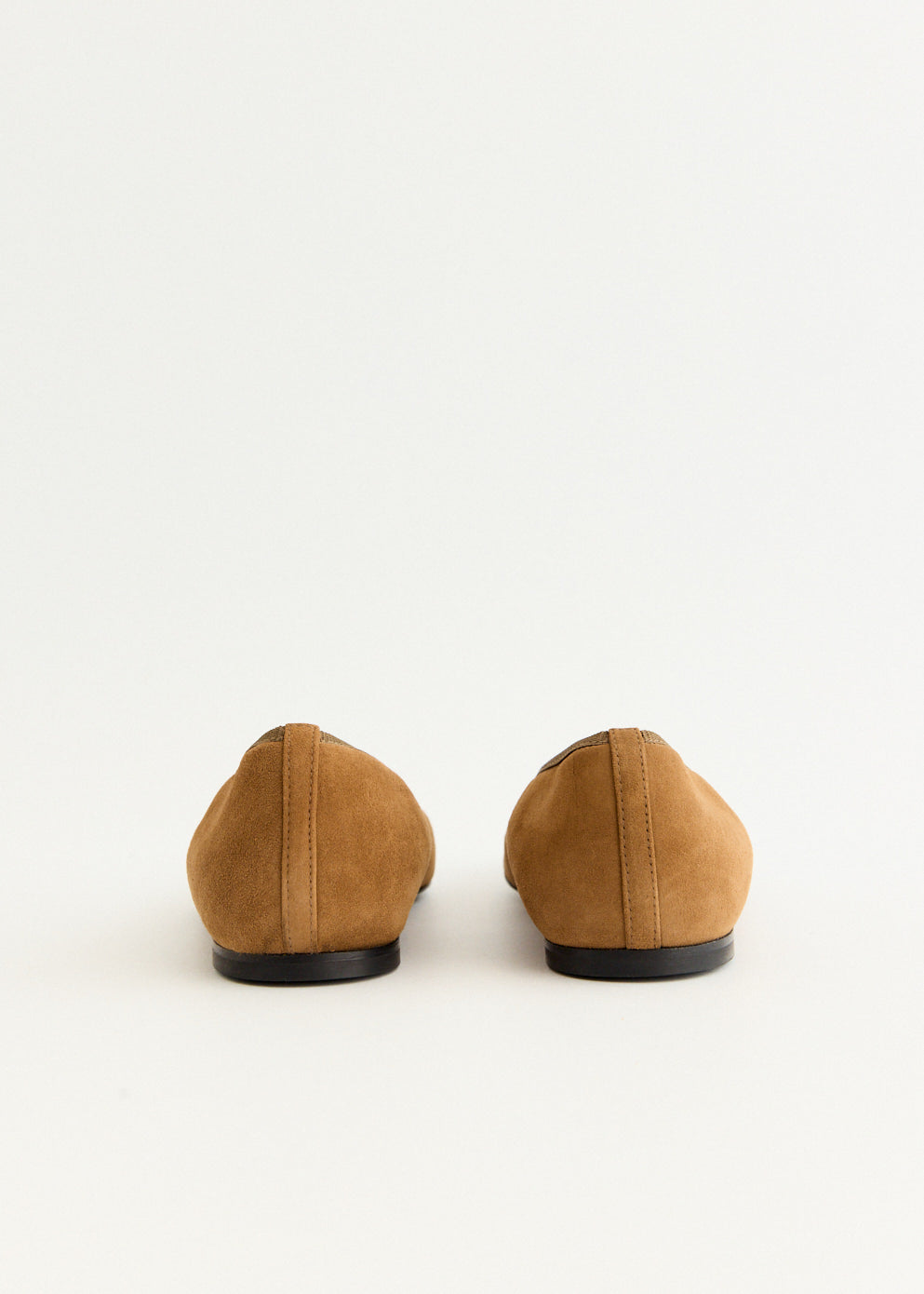 Minimalist Suede Ballerinas