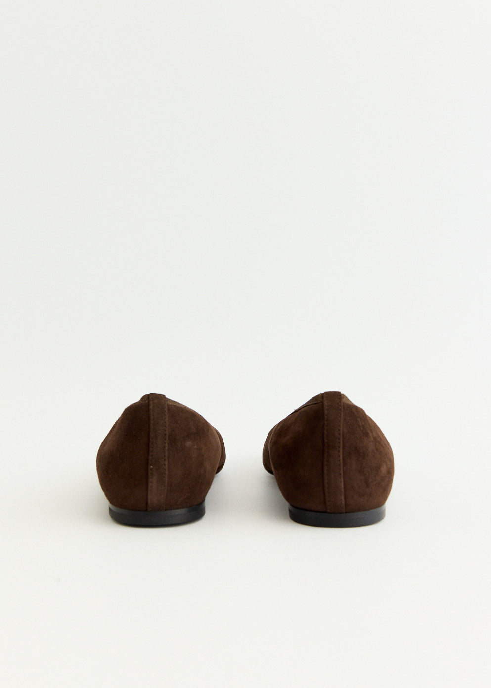 Minimalist Suede Ballerinas