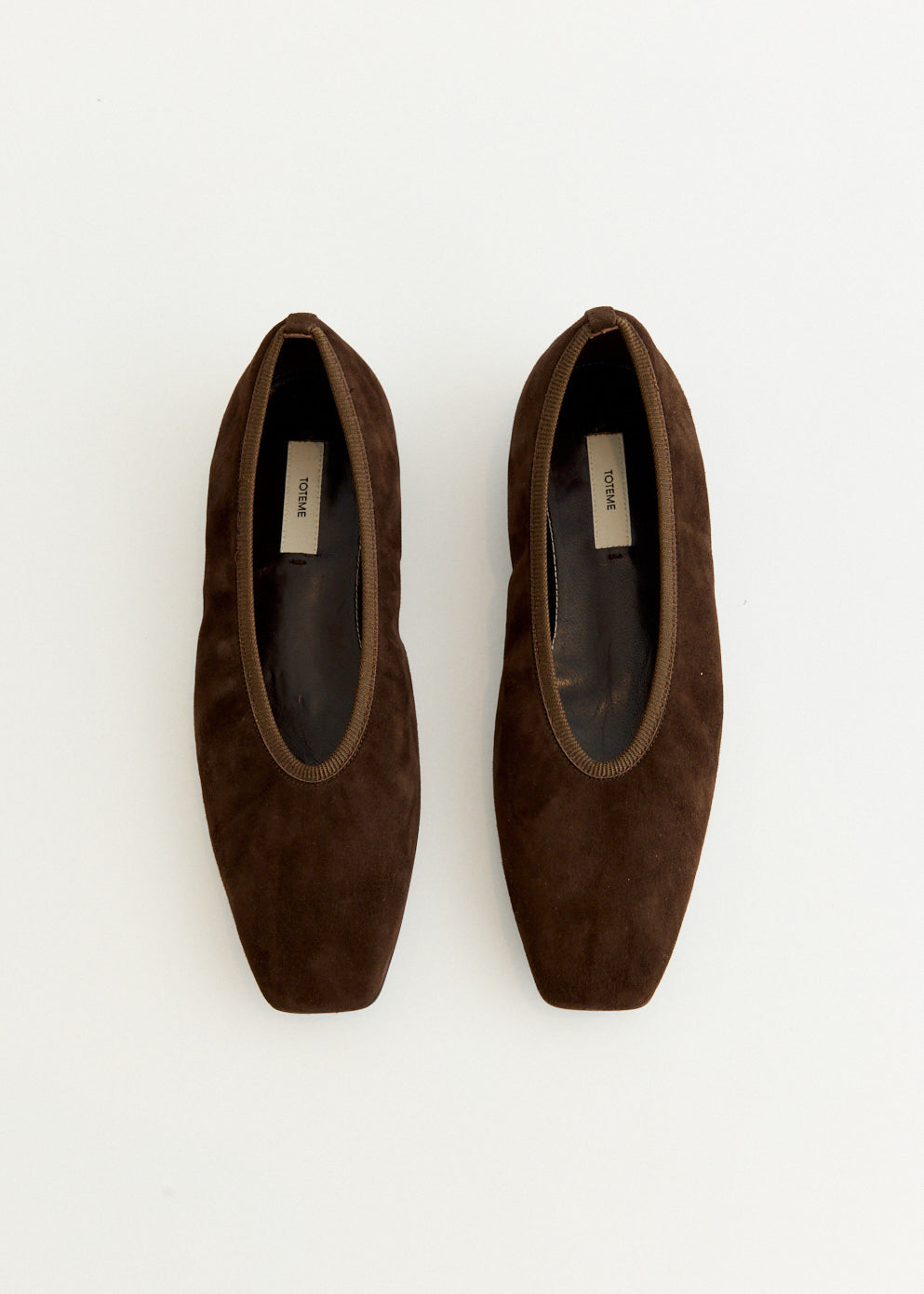 Minimalist Suede Ballerinas