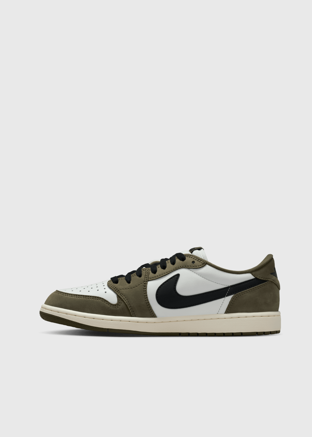 Air Jordan 1 Retro Low OG 'Medium Olive' Sneakers