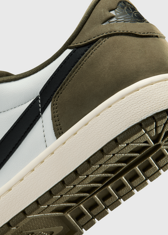 Air Jordan 1 Retro Low OG 'Medium Olive' Sneakers