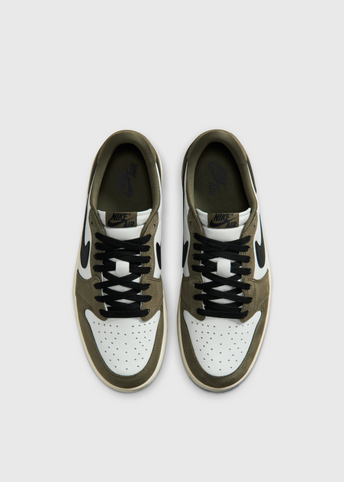 Air Jordan 1 Retro Low OG 'Medium Olive' Sneakers