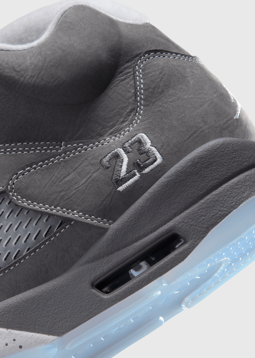 Air Jordan 5 Retro 'Wolf Grey' Sneakers