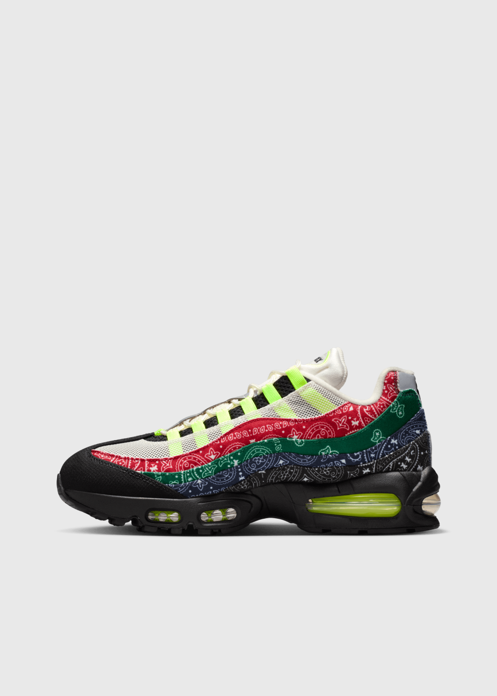Air Max 95 Big Bubble 'Paisley Bandana' Sneakers