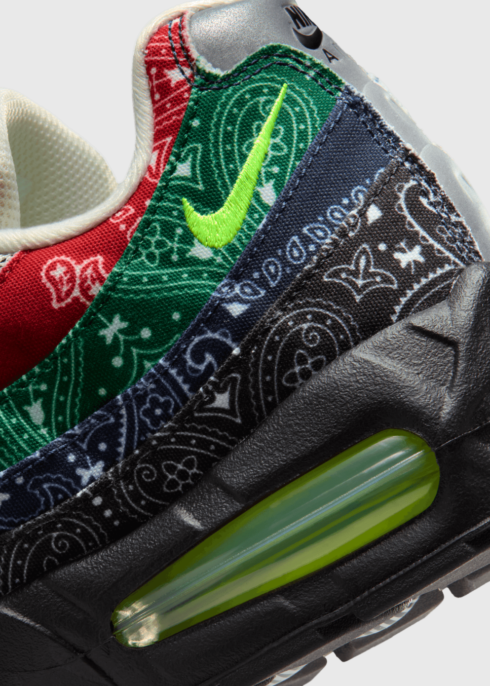 Air Max 95 Big Bubble 'Paisley Bandana' Sneakers