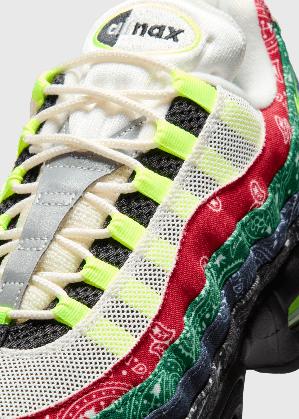 Air Max 95 Big Bubble 'Paisley Bandana' Sneakers