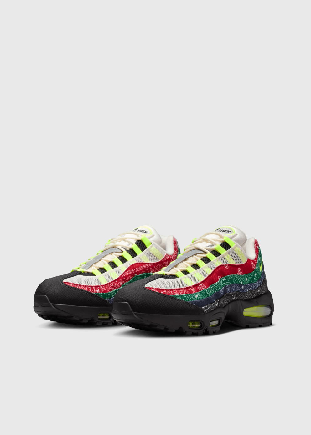Air Max 95 Big Bubble 'Paisley Bandana' Sneakers