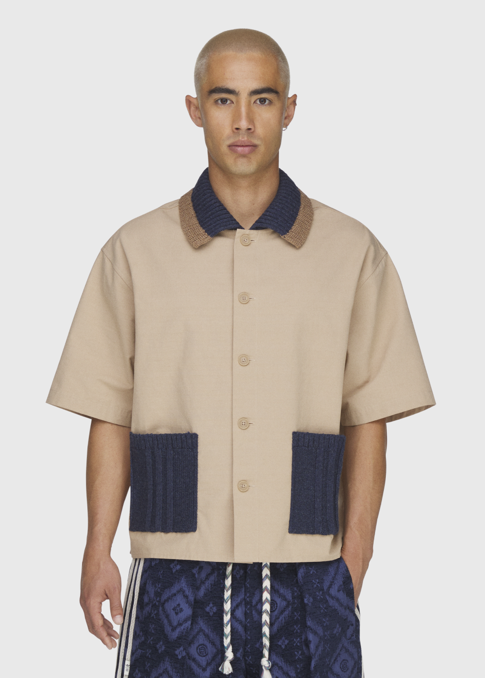 x CLOT by Edison Chen Short Sleeve Guayabera