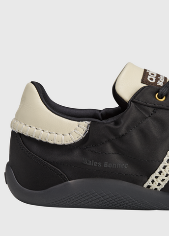 x Wales Bonner Karintha Lo Satin 'Core Black' Sneakers