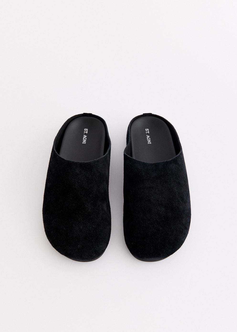 Suede Mules