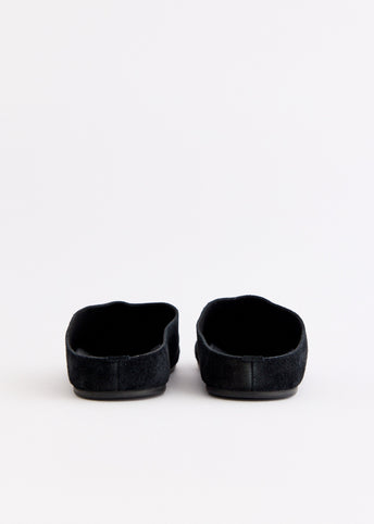 Suede Mules