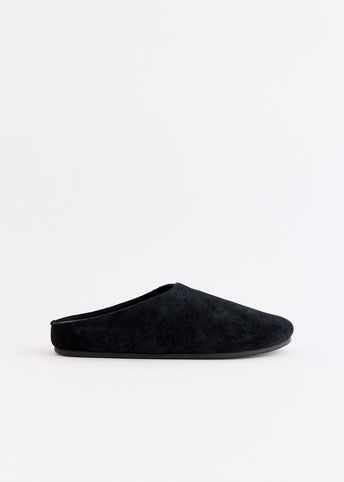 Suede Mules