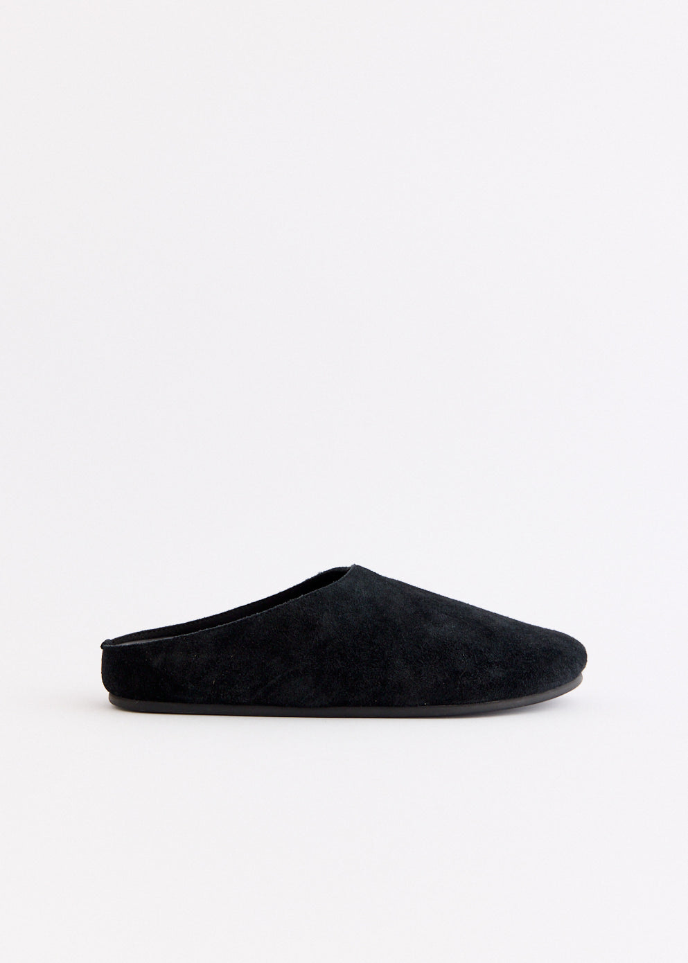 Suede Mules