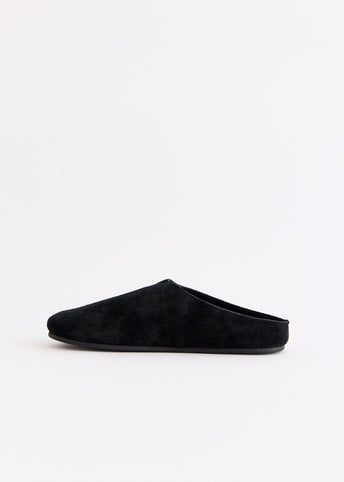 Suede Mules