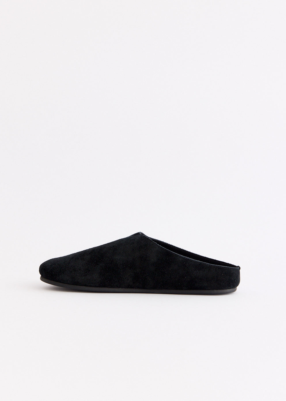 Suede Mules