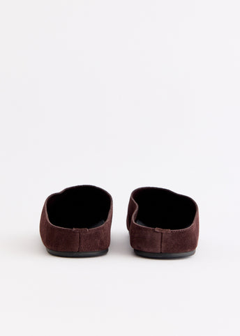 Suede Mules