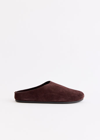Suede Mules