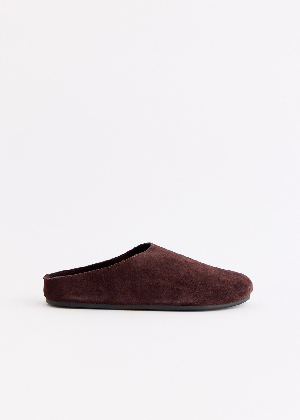 Suede Mules