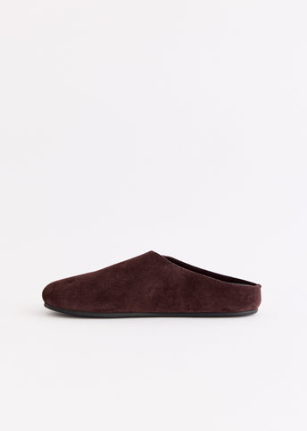 Suede Mules