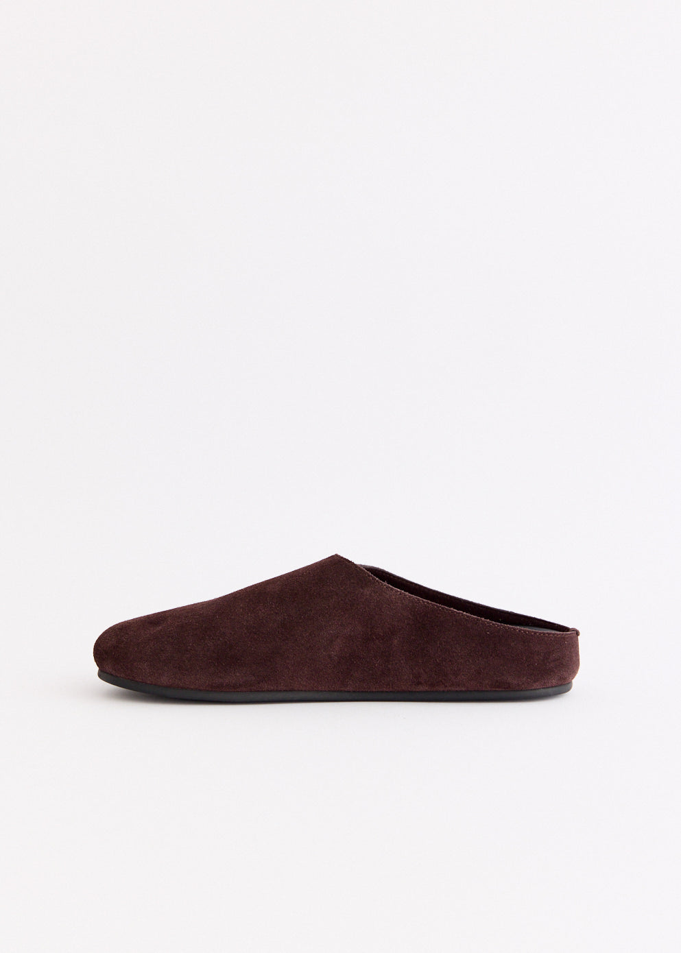 Suede Mules