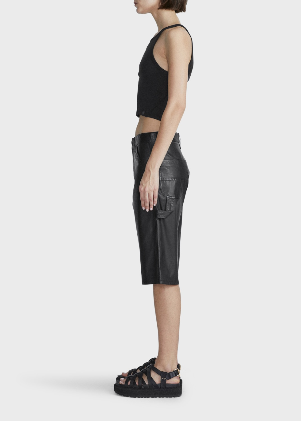 Calvary Leather Shorts