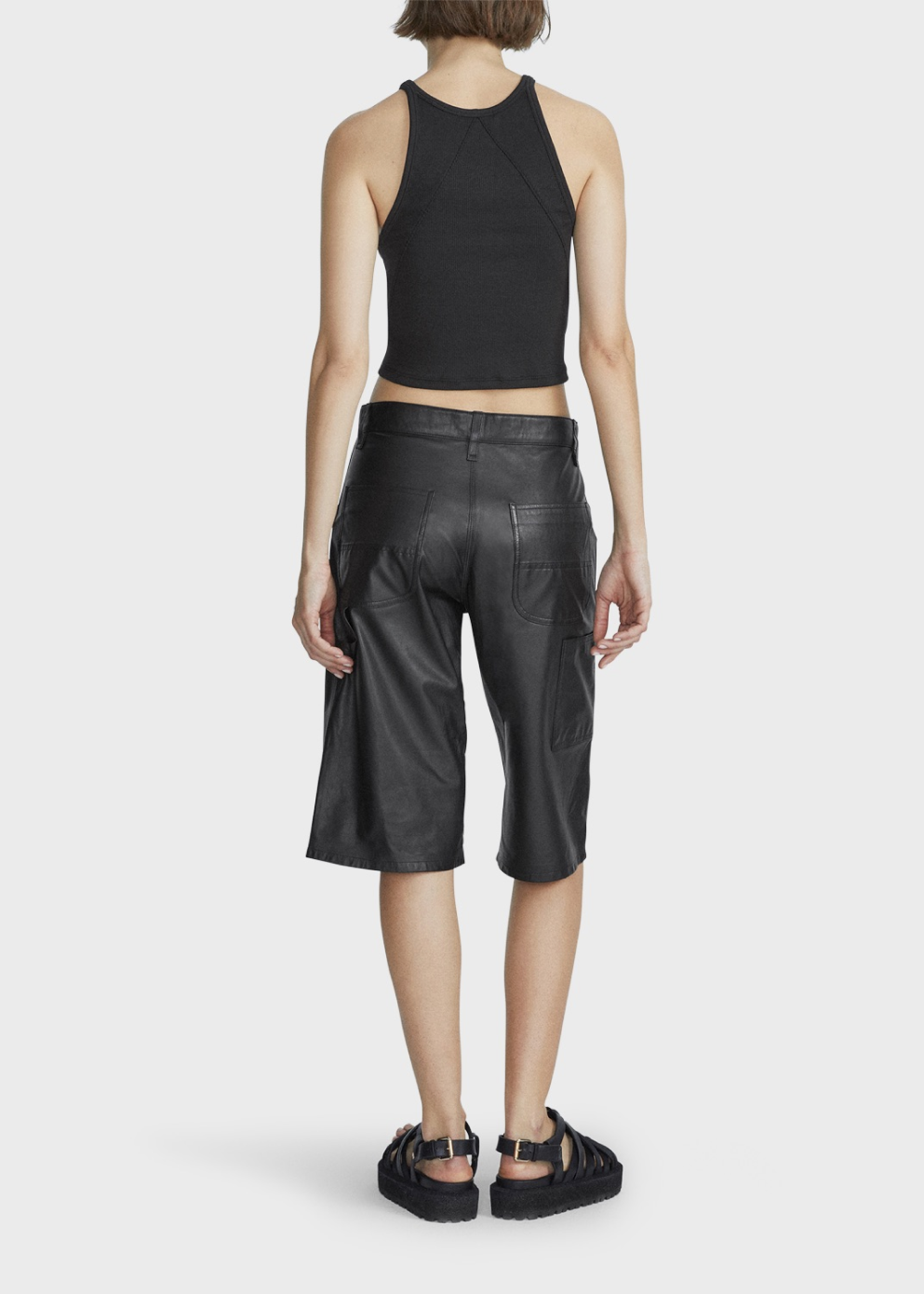 Calvary Leather Shorts