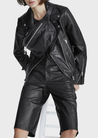 Calvary Leather Shorts