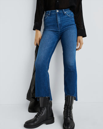 Casey High-Rise Ankle Flare Jeans