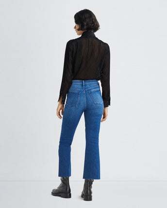 Casey High-Rise Ankle Flare Jeans