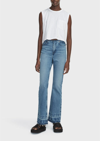 Peyton Mid-Rise Bootcut Jeans