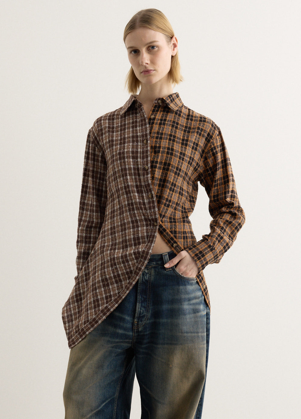 Twist Check Shirt