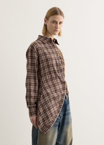 Twist Check Shirt
